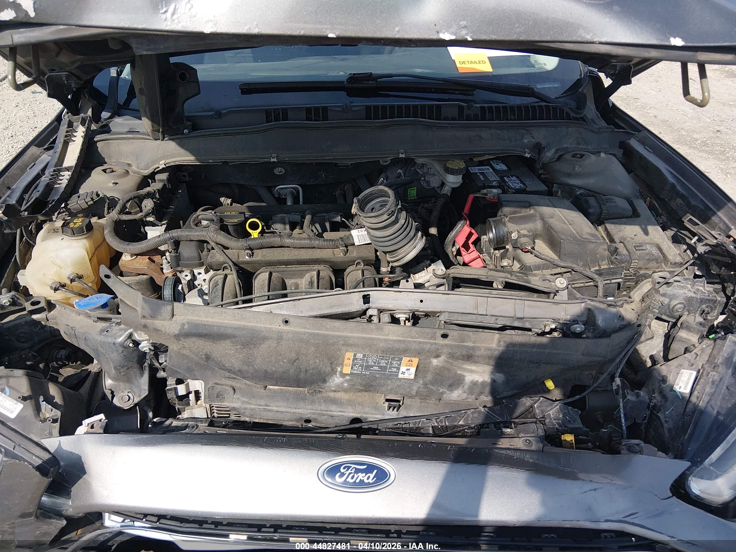 2013 Ford Fusion Se Gray vin: 3FA6P0H73DR370118