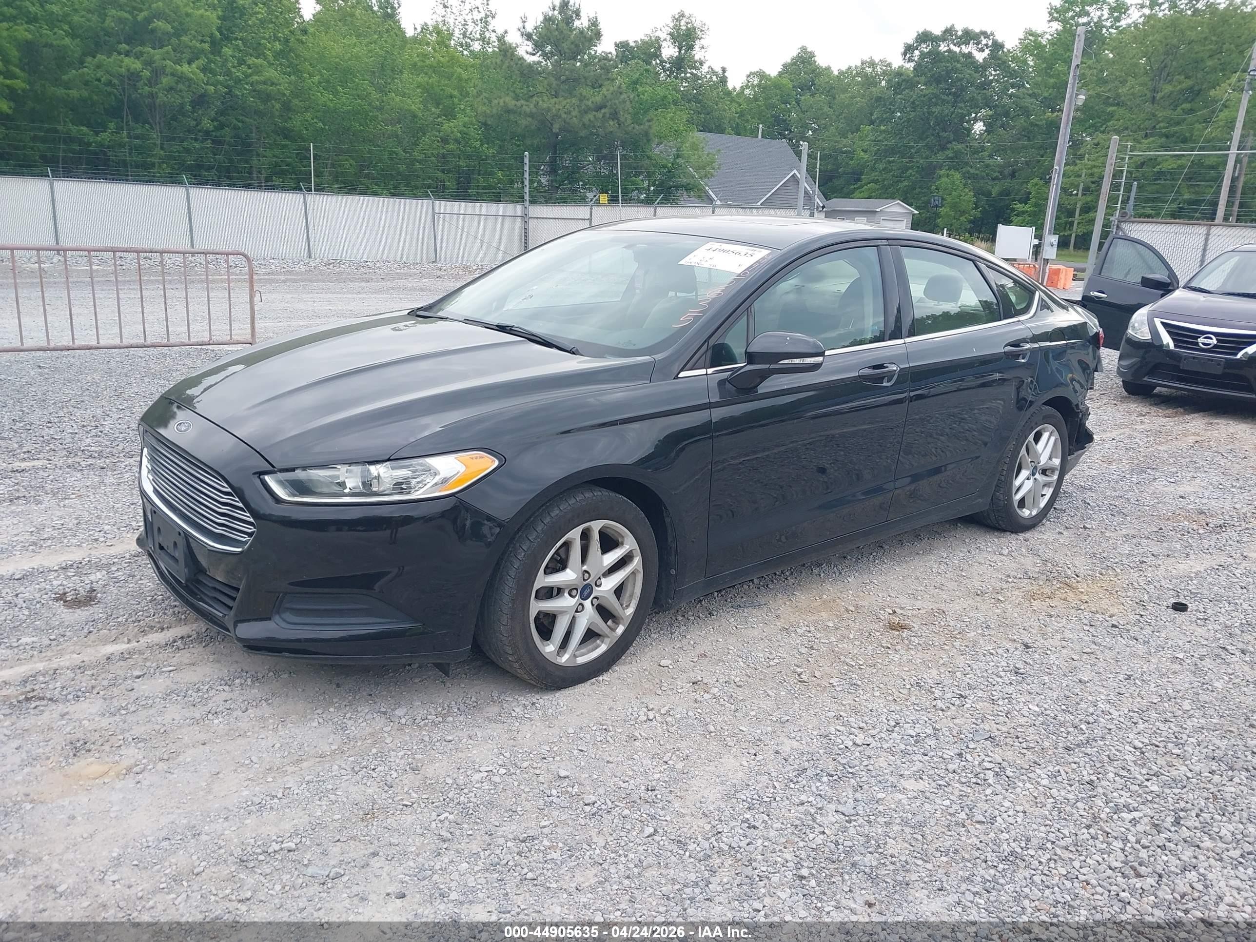 2013 Ford Fusion Se Black vin: 3FA6P0H73DR381412