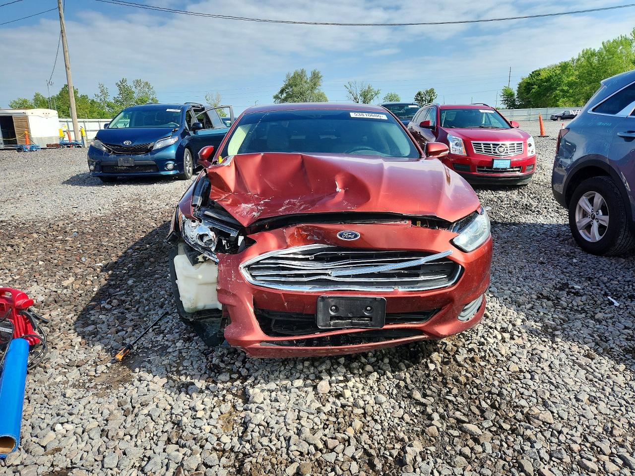 2014 Ford Fusion Se Burgundy vin: 3FA6P0H73ER192082