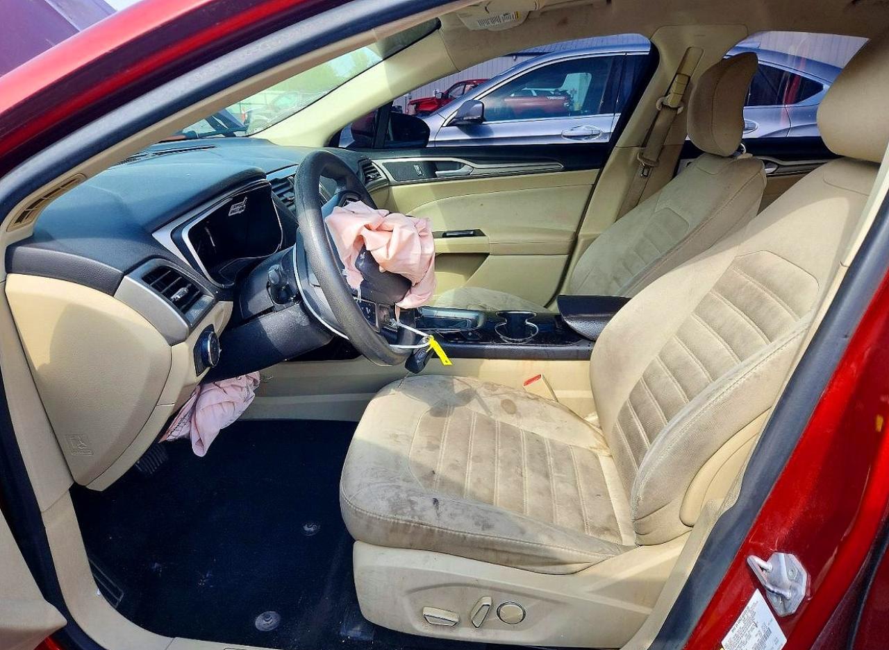 2014 Ford Fusion Se Burgundy vin: 3FA6P0H73ER192082