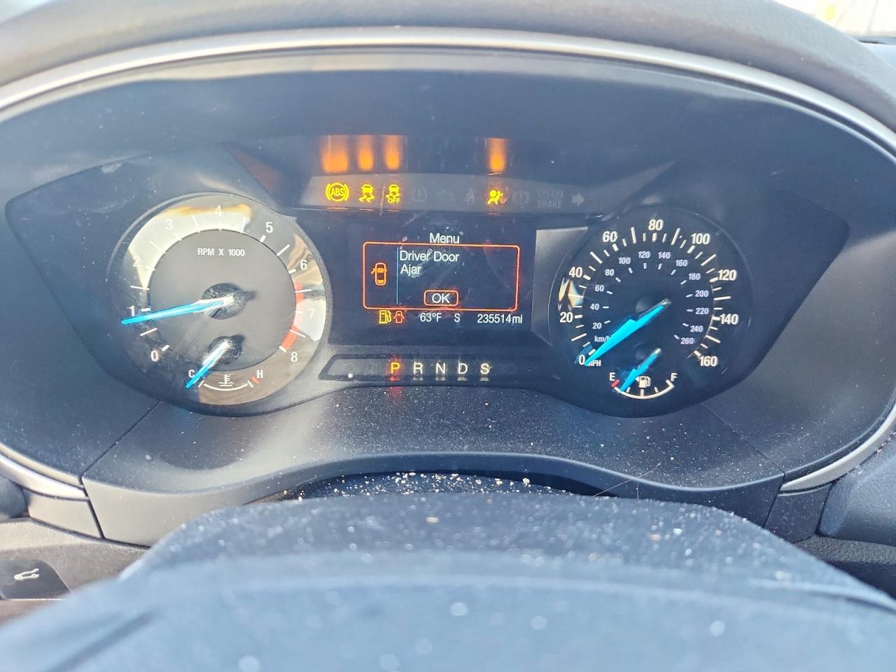 2014 Ford Fusion Se Orange vin: 3FA6P0H73ER225436