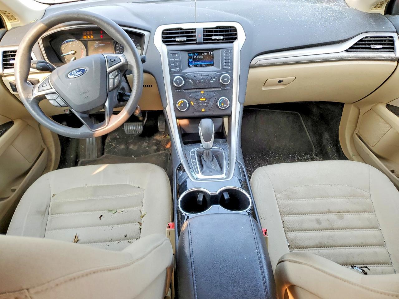 2014 Ford Fusion Se Orange vin: 3FA6P0H73ER225906
