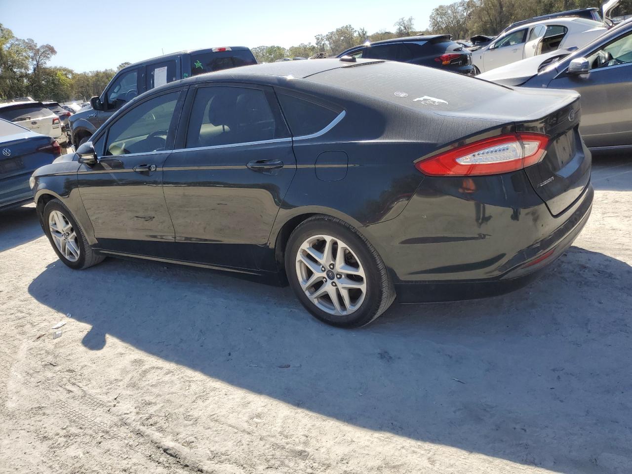 2014 Ford Fusion S Black vin: 3FA6P0H73ER239255