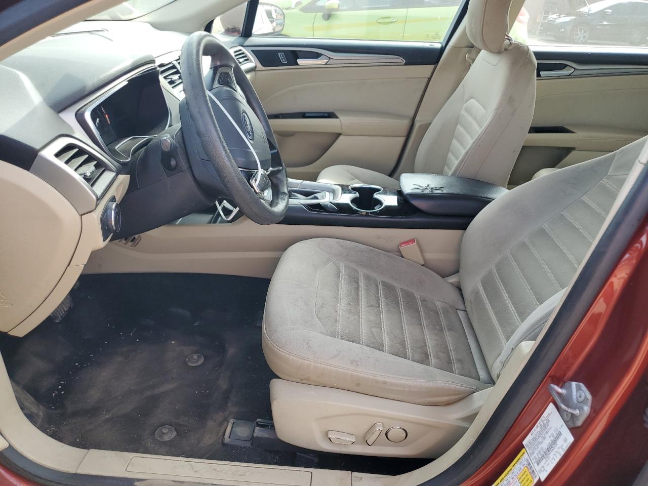 2014 Ford Fusion Se Red vin: 3FA6P0H73ER265287