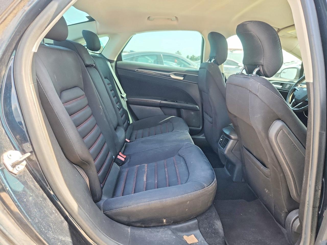 2014 Ford Fusion Se Black vin: 3FA6P0H73ER283434