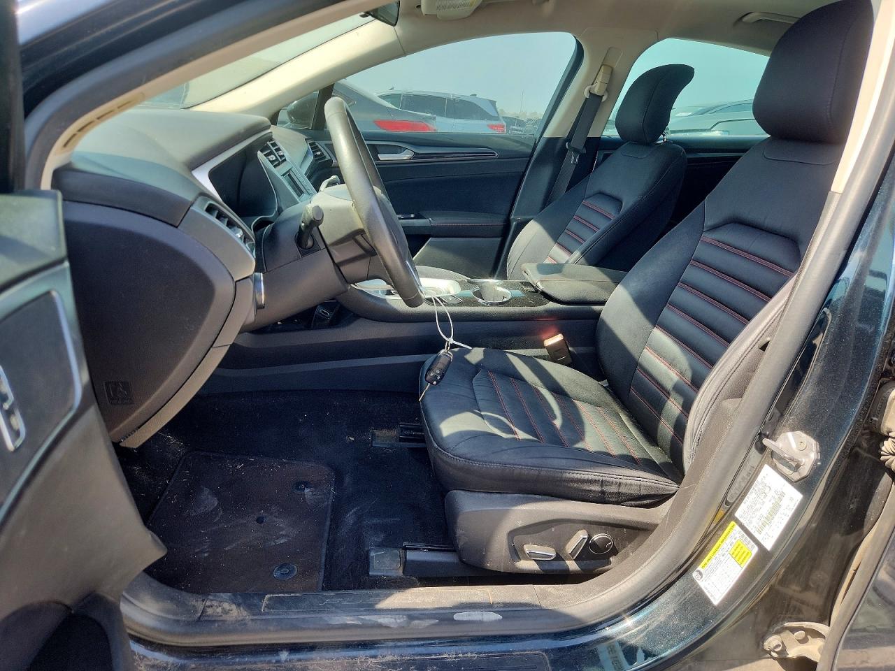 2014 Ford Fusion Se Black vin: 3FA6P0H73ER283434
