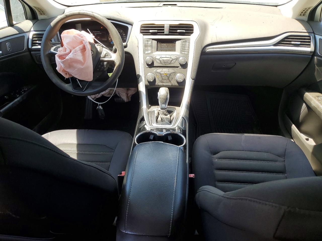 2014 Ford Fusion Se White vin: 3FA6P0H73ER292487