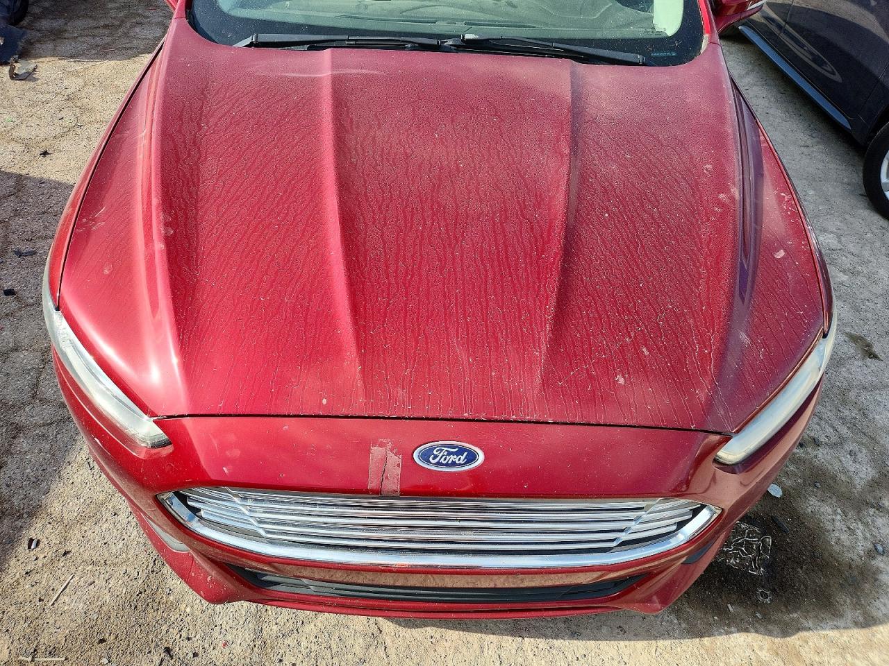 2014 Ford Fusion Se Red vin: 3FA6P0H73ER297480