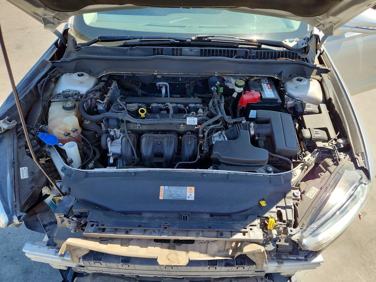 2014 Ford Fusion Se Silver vin: 3FA6P0H73ER323740