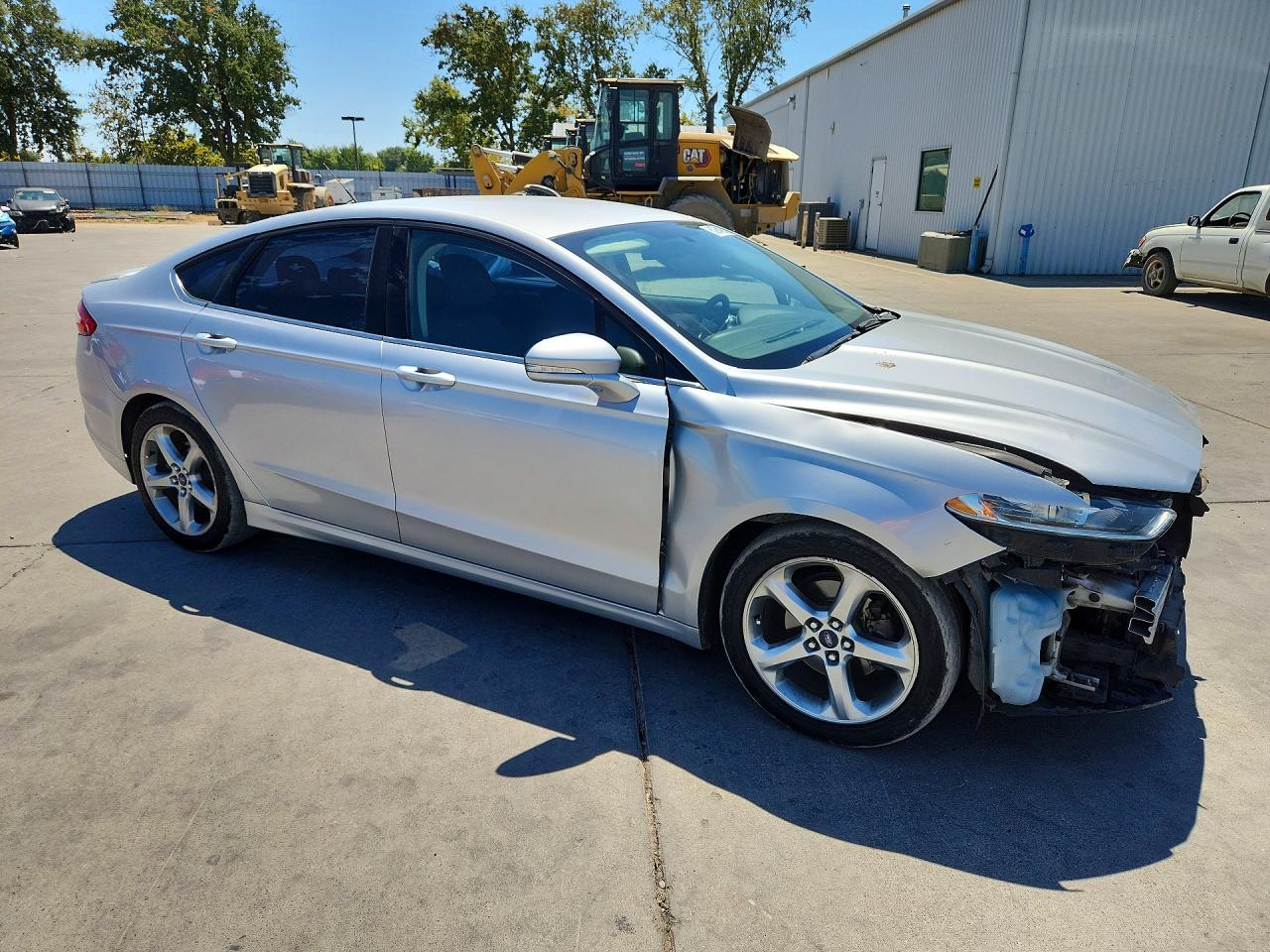2014 Ford Fusion Se Silver vin: 3FA6P0H73ER323740