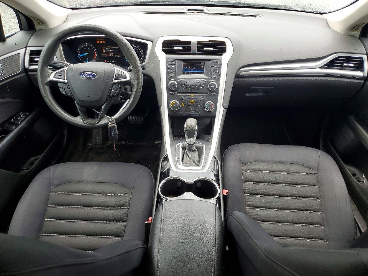 2014 Ford Fusion Se Gray vin: 3FA6P0H73ER364336