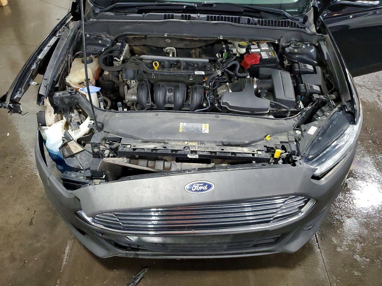 2014 Ford Fusion Se Black vin: 3FA6P0H73ER377958