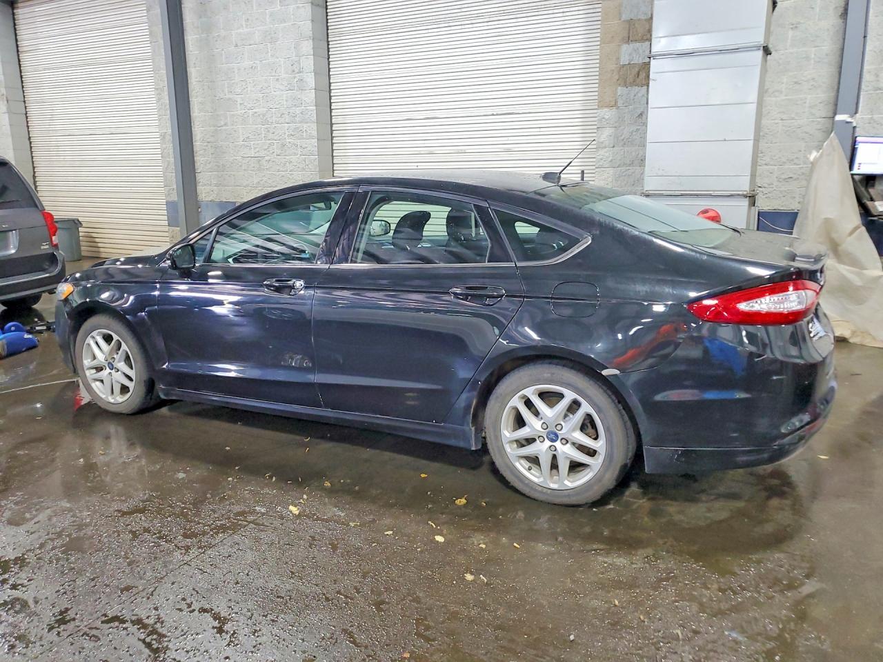 2014 Ford Fusion Se Black vin: 3FA6P0H73ER377958