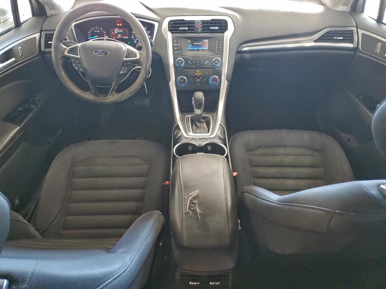 2014 Ford Fusion Se White vin: 3FA6P0H73ER391701