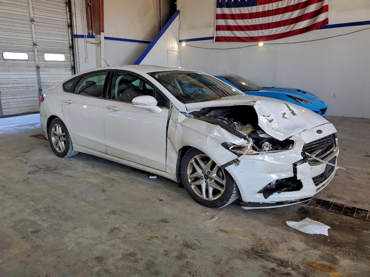 2014 Ford Fusion Se White vin: 3FA6P0H73ER391701