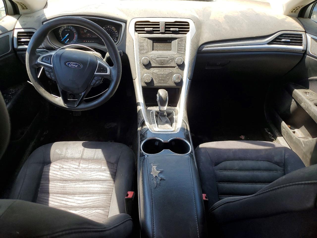 2014 Ford Fusion Se White vin: 3FA6P0H73ER394355