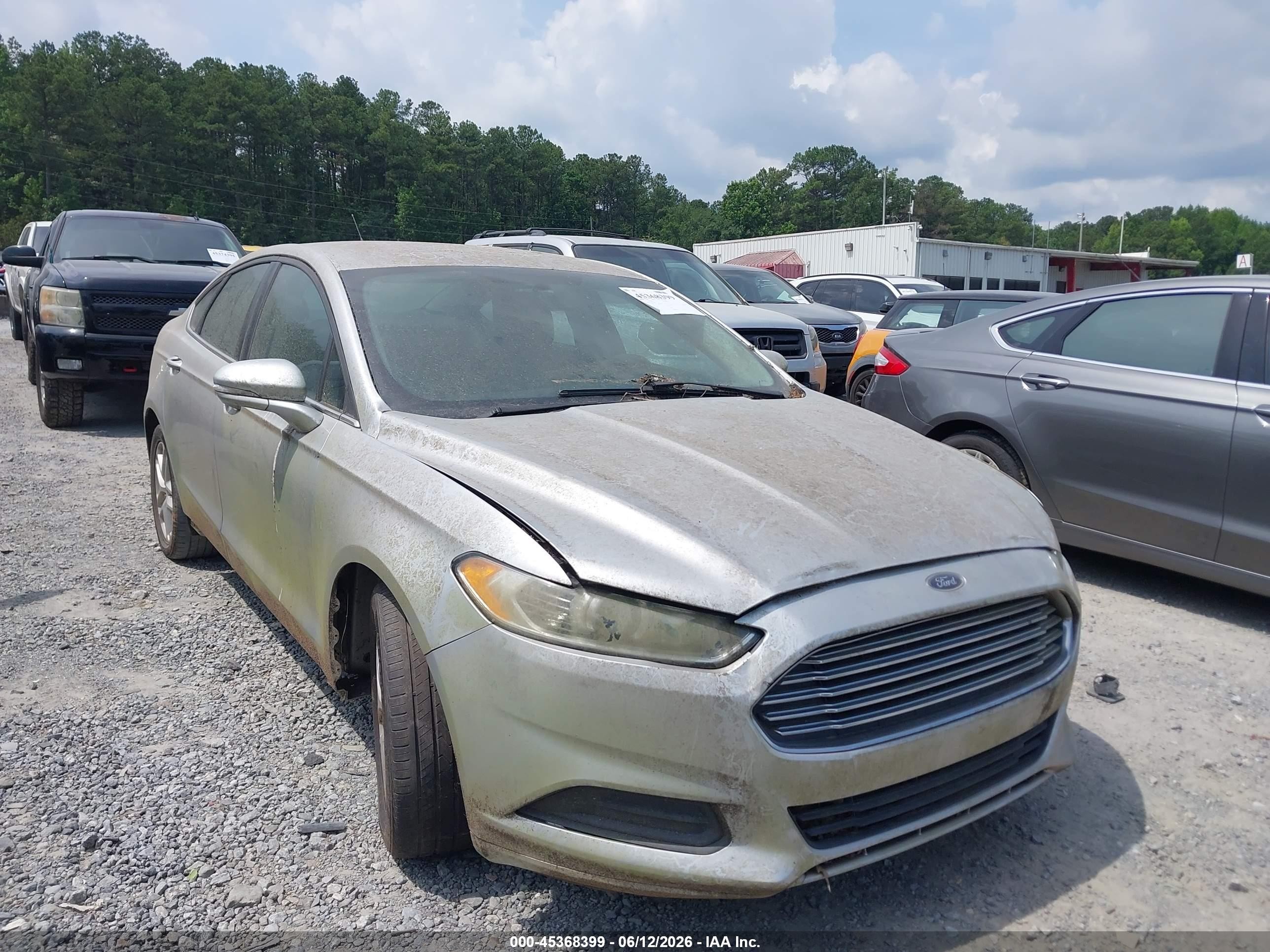 2015 Ford Fusion Se Silver vin: 3FA6P0H73FR134653