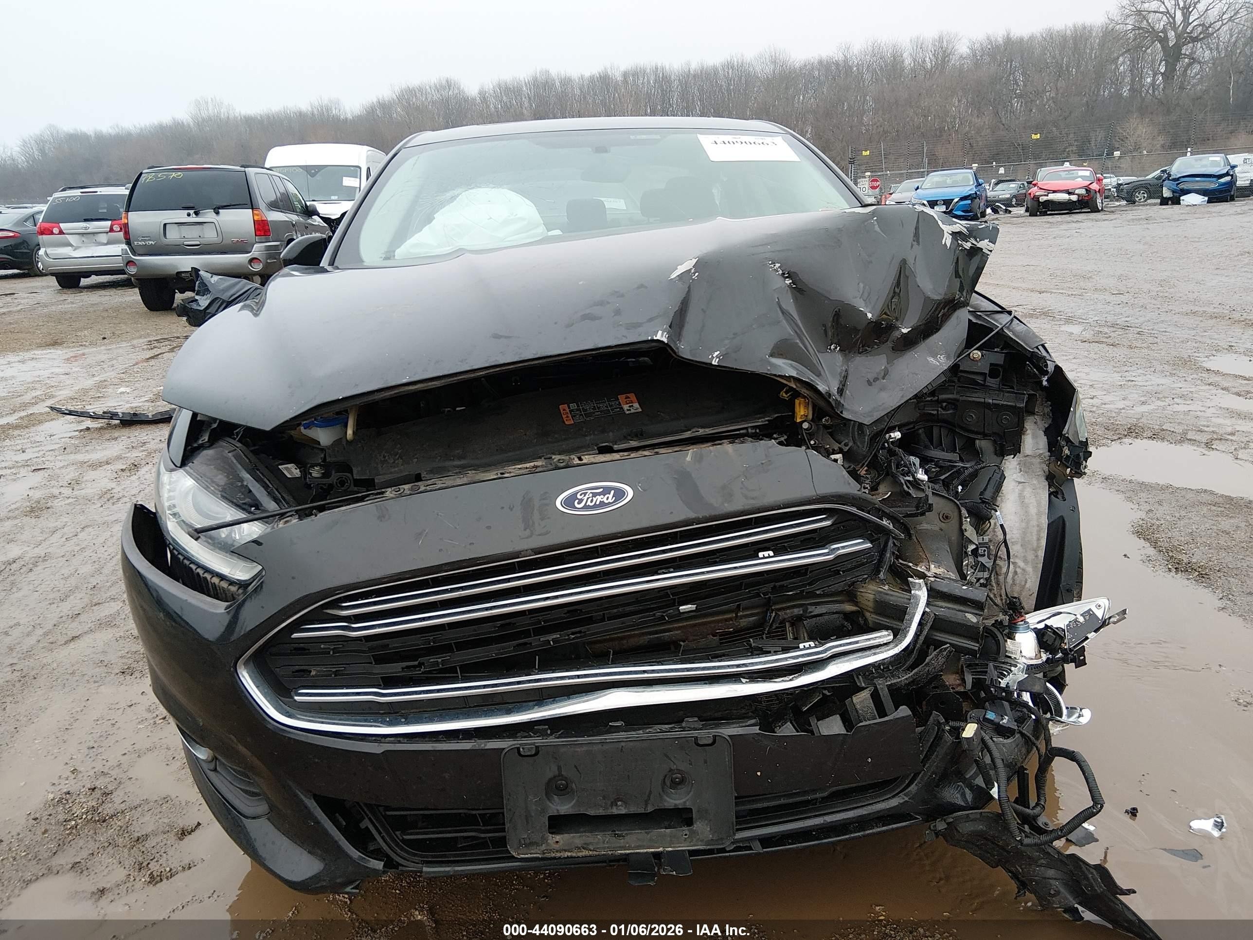 2015 Ford Fusion Se Black vin: 3FA6P0H73FR142929