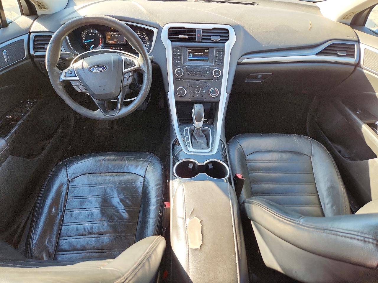 2015 Ford Fusion Se Gray vin: 3FA6P0H73FR153252