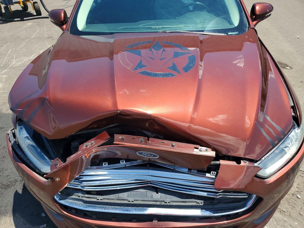 2015 Ford Fusion Se Burgundy vin: 3FA6P0H73FR176126