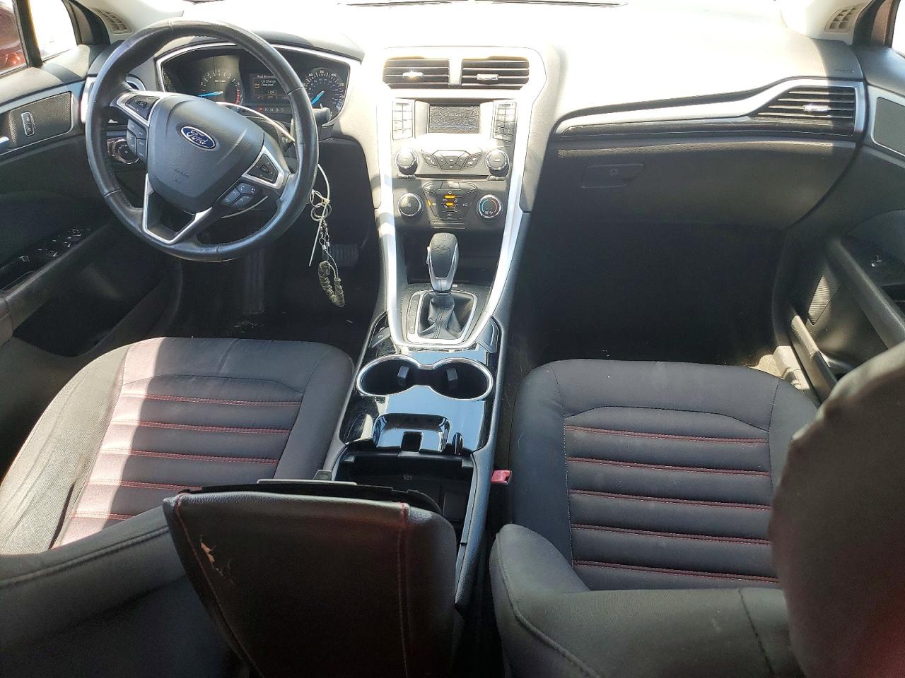 2015 Ford Fusion Se Burgundy vin: 3FA6P0H73FR176126