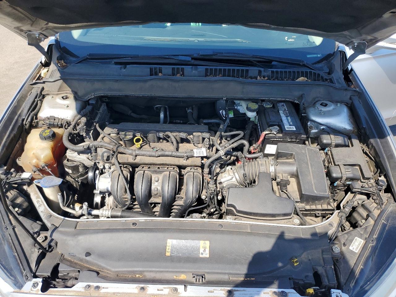 2015 Ford Fusion Se Silver vin: 3FA6P0H73FR184212