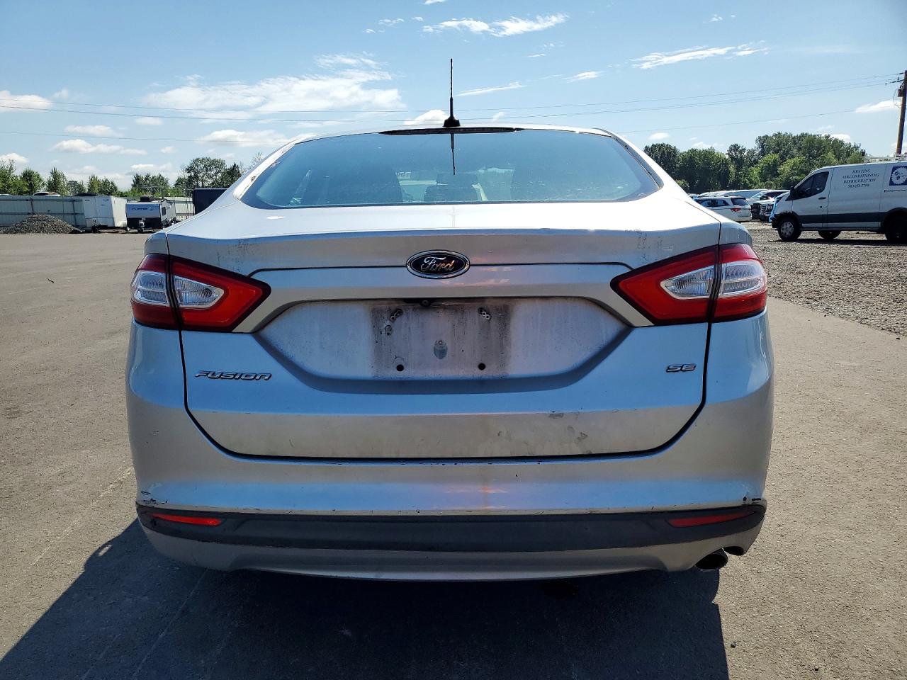 2015 Ford Fusion Se Silver vin: 3FA6P0H73FR184212