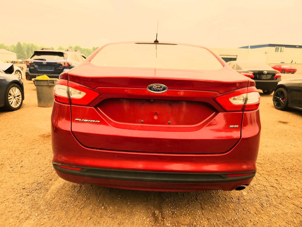 2015 Ford Fusion Se Red vin: 3FA6P0H73FR187207