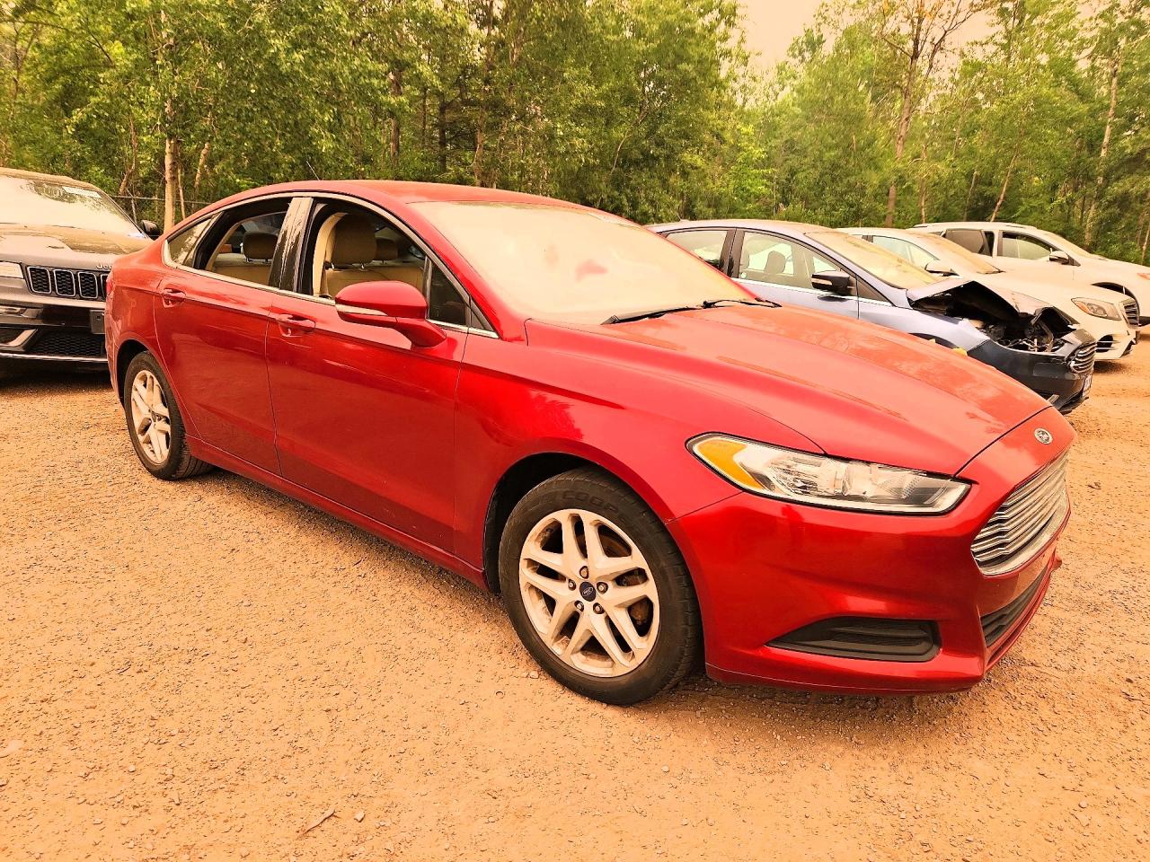 2015 Ford Fusion Se Red vin: 3FA6P0H73FR187207