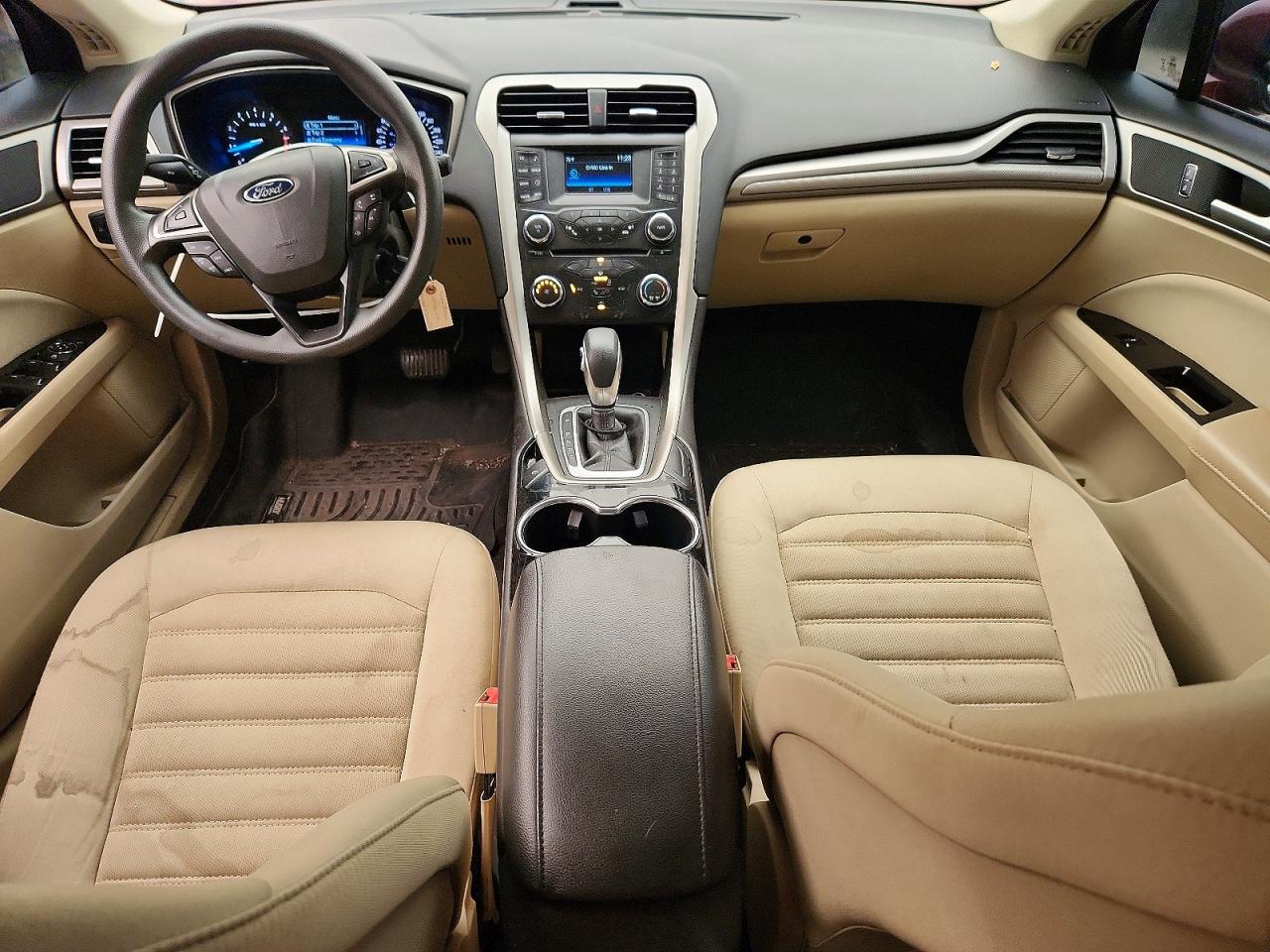 2015 Ford Fusion Se Red vin: 3FA6P0H73FR187207