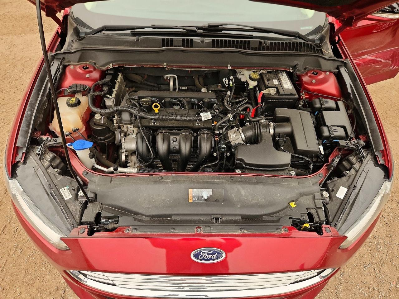 2015 Ford Fusion Se Red vin: 3FA6P0H73FR187207