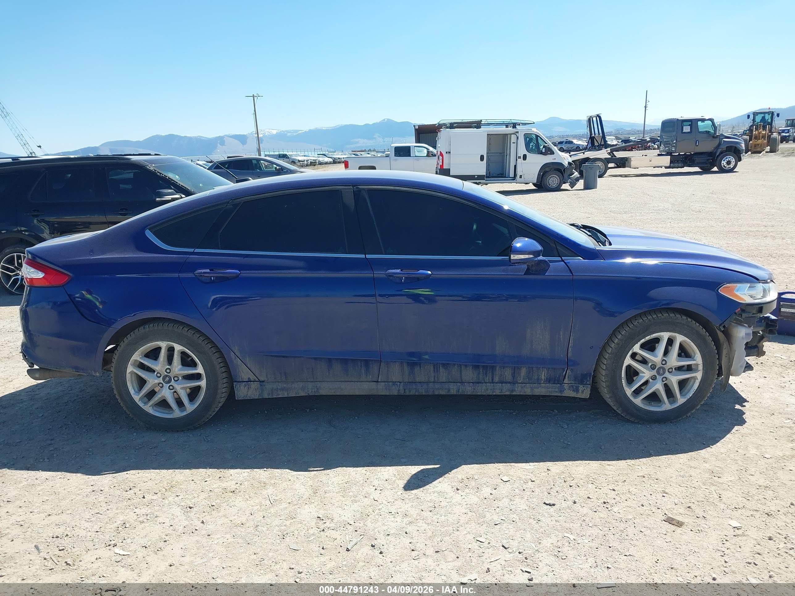 2015 Ford Fusion Se Blue vin: 3FA6P0H73FR212770