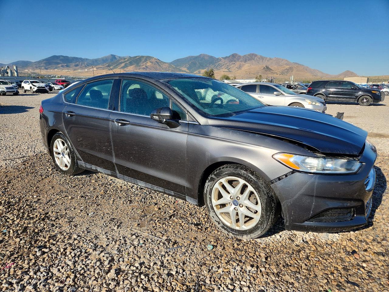 2015 Ford Fusion Se Charcoal vin: 3FA6P0H73FR238530