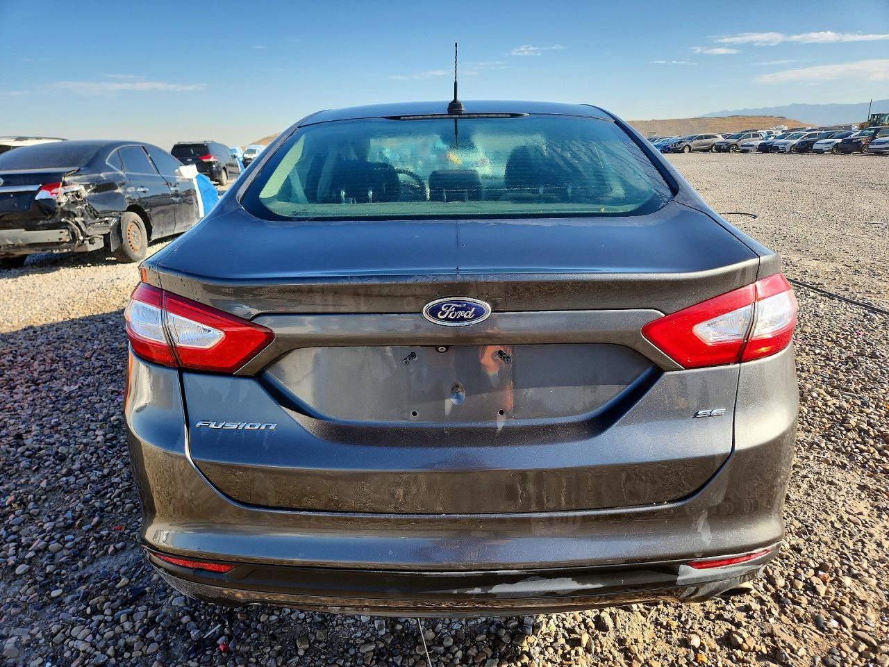 2015 Ford Fusion Se Charcoal vin: 3FA6P0H73FR238530