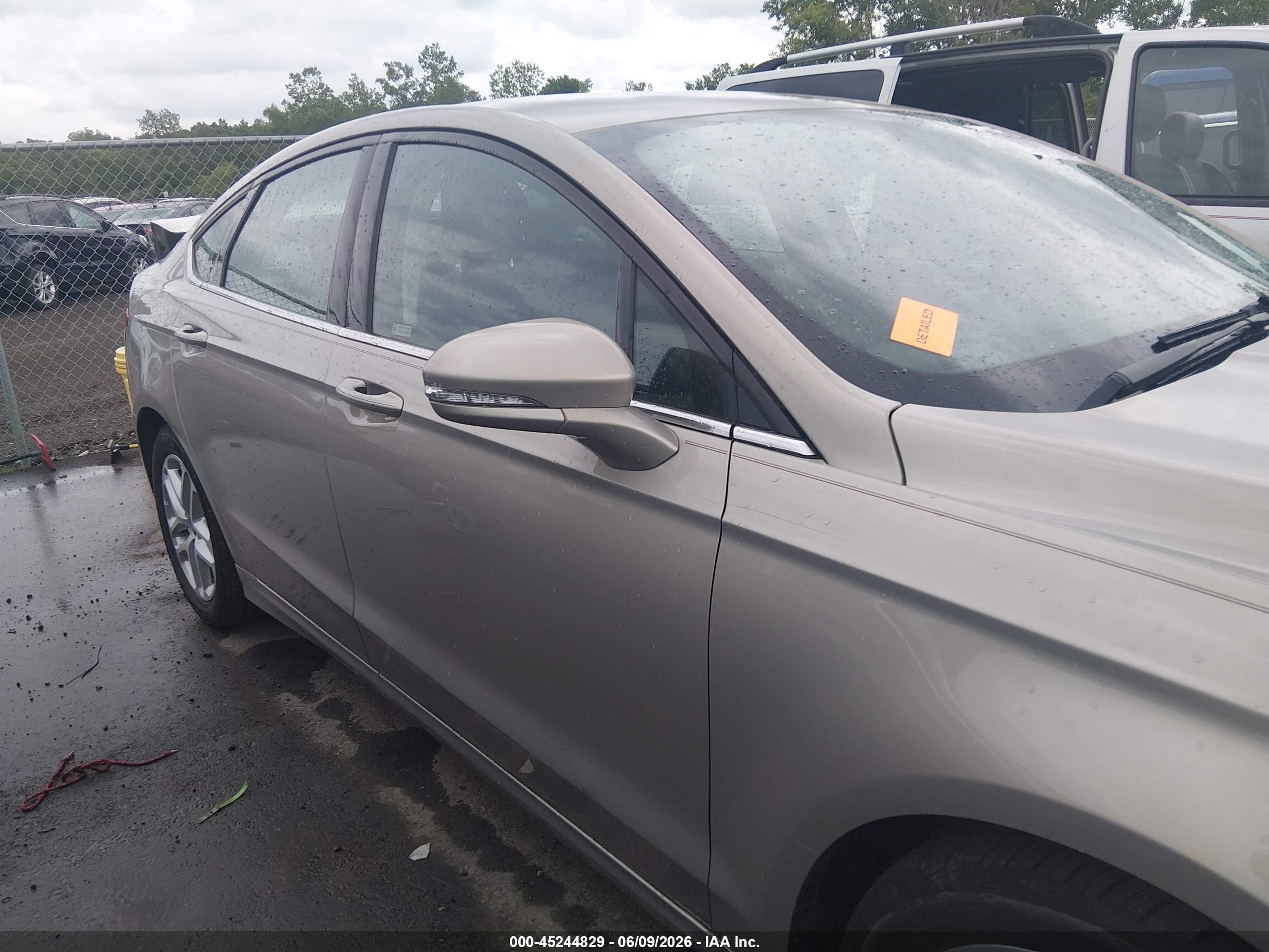 2015 Ford Fusion Se Tan vin: 3FA6P0H73FR262844