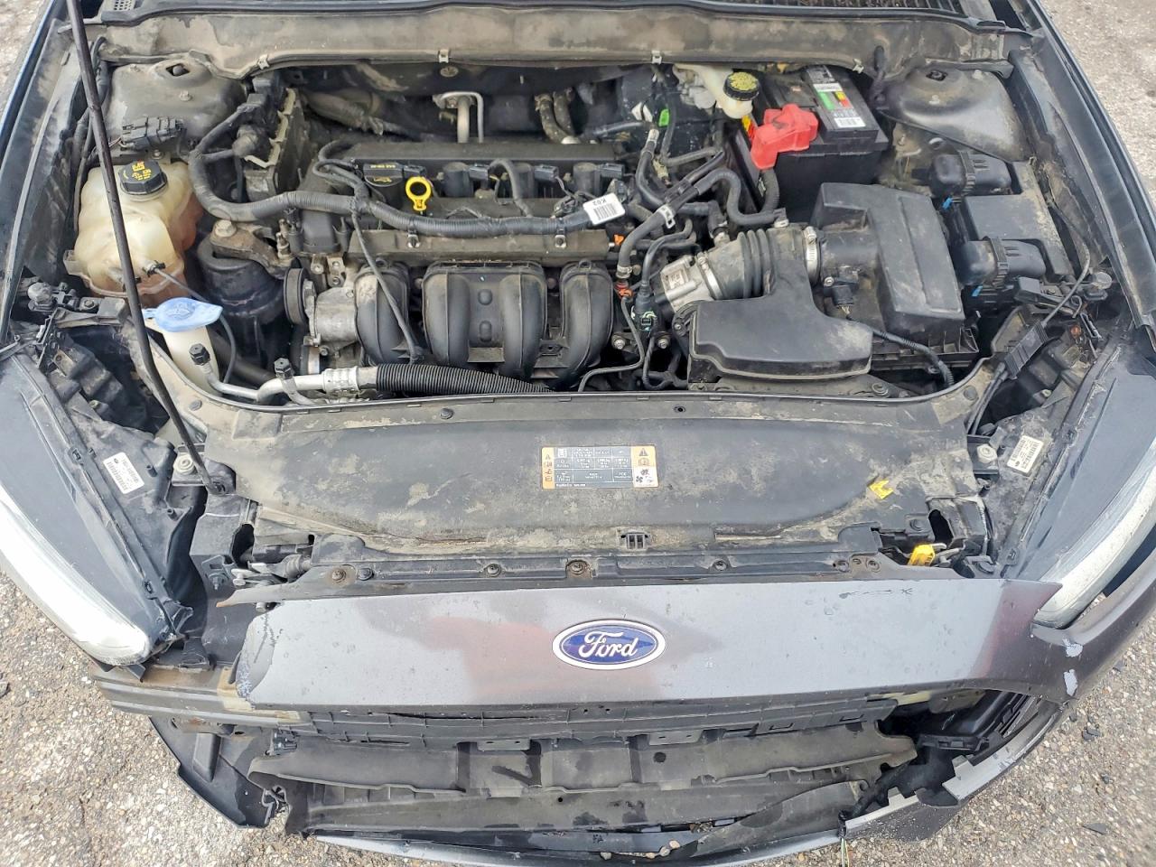 2015 Ford Fusion Se Gray vin: 3FA6P0H73FR291504