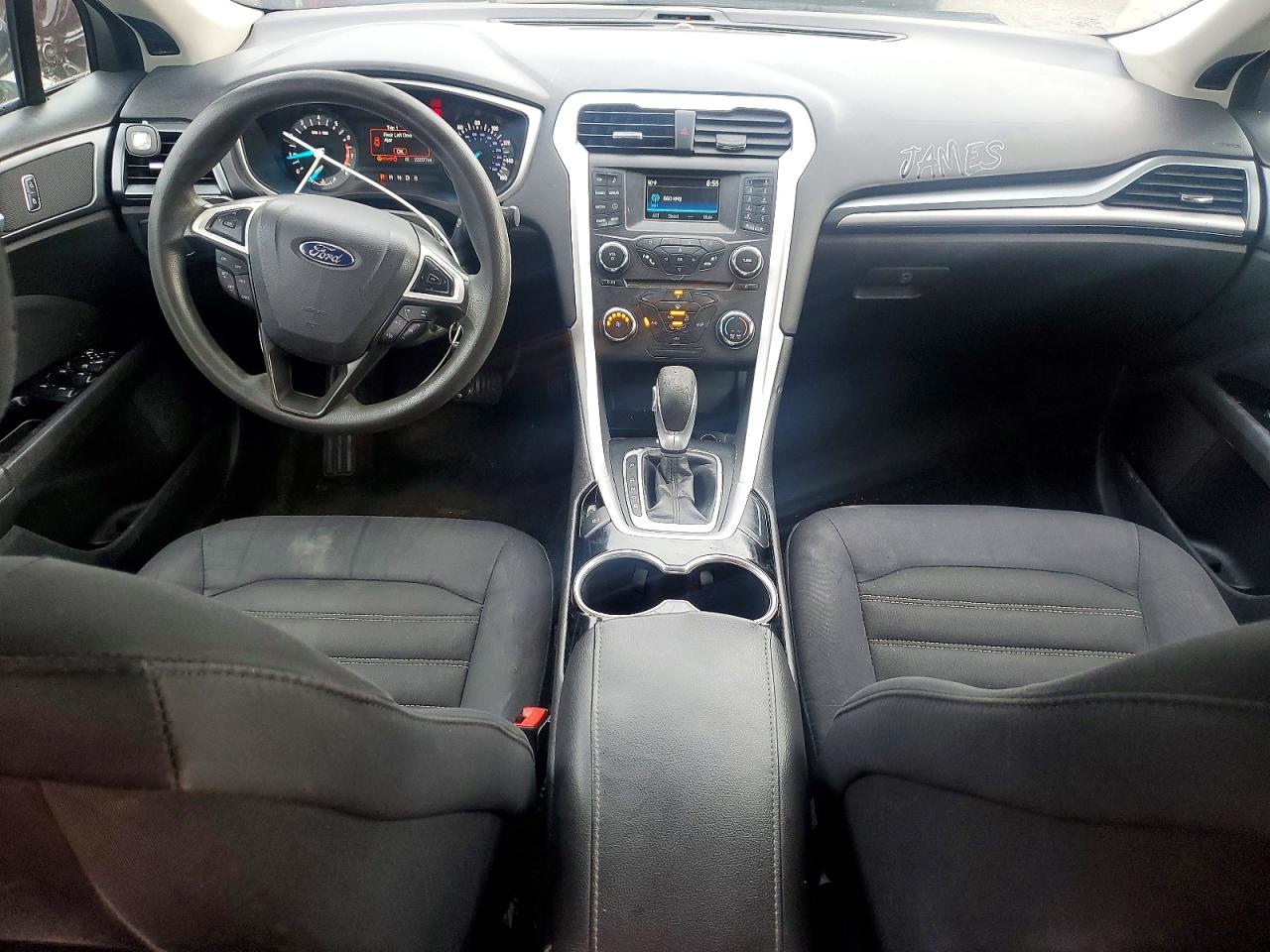 2015 Ford Fusion Se Gray vin: 3FA6P0H73FR291504