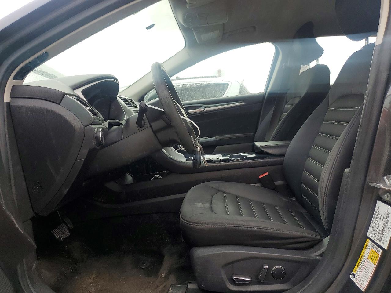 2015 Ford Fusion Se Gray vin: 3FA6P0H73FR291504