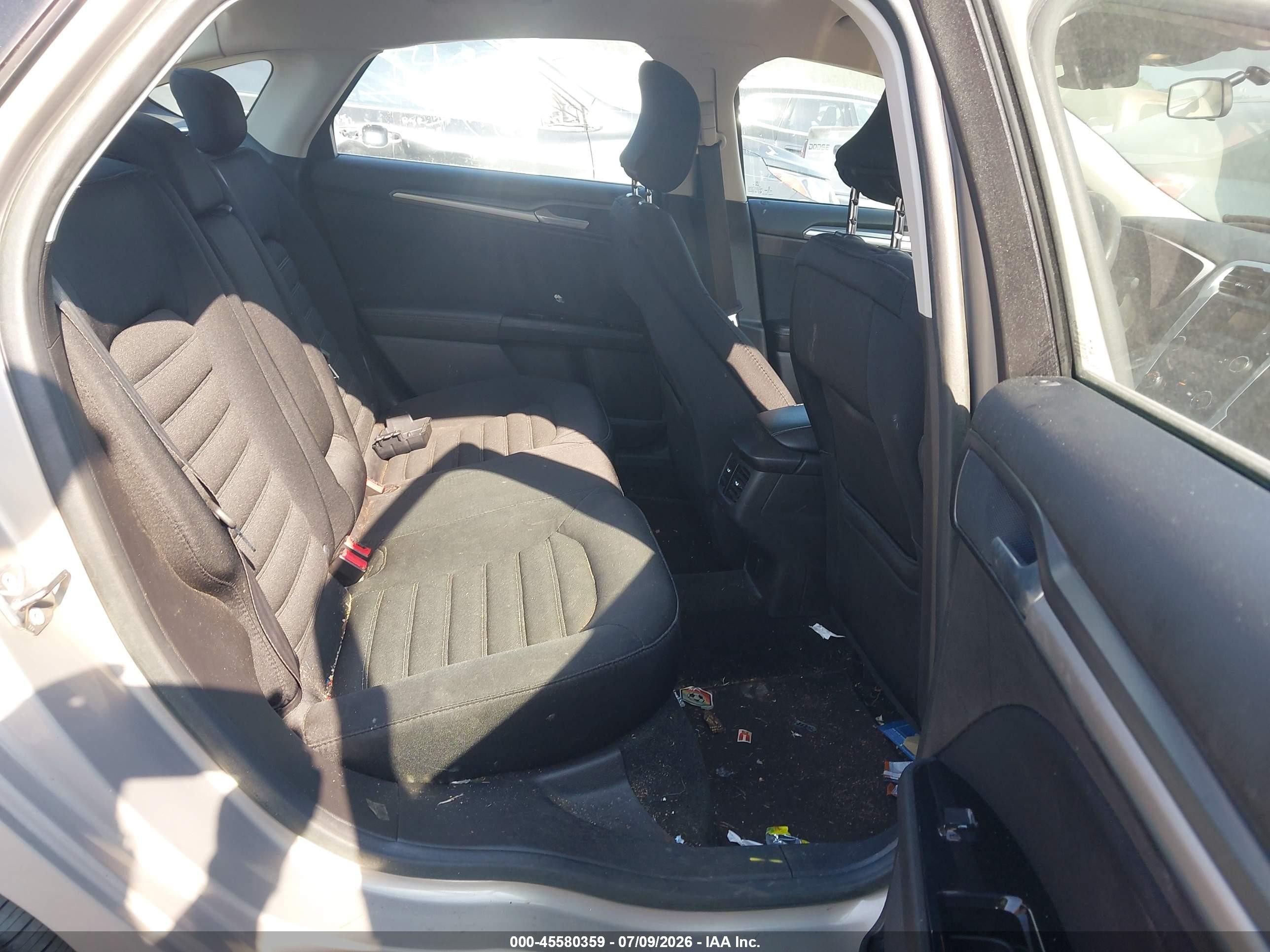 2015 Ford Fusion Se Gray vin: 3FA6P0H73FR302016