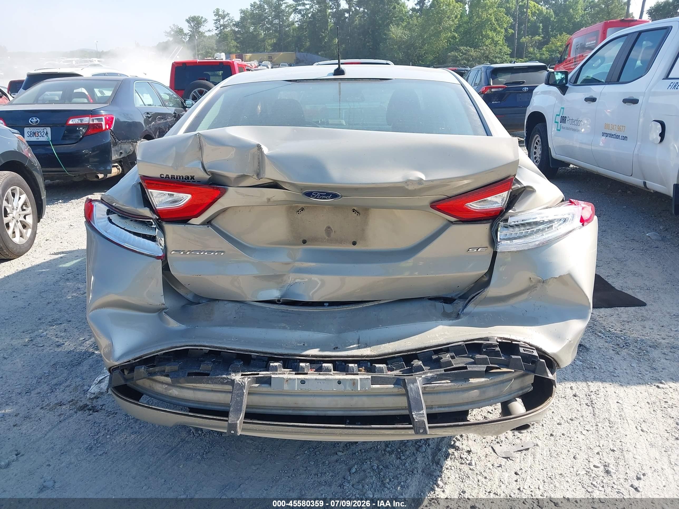 2015 Ford Fusion Se Gray vin: 3FA6P0H73FR302016