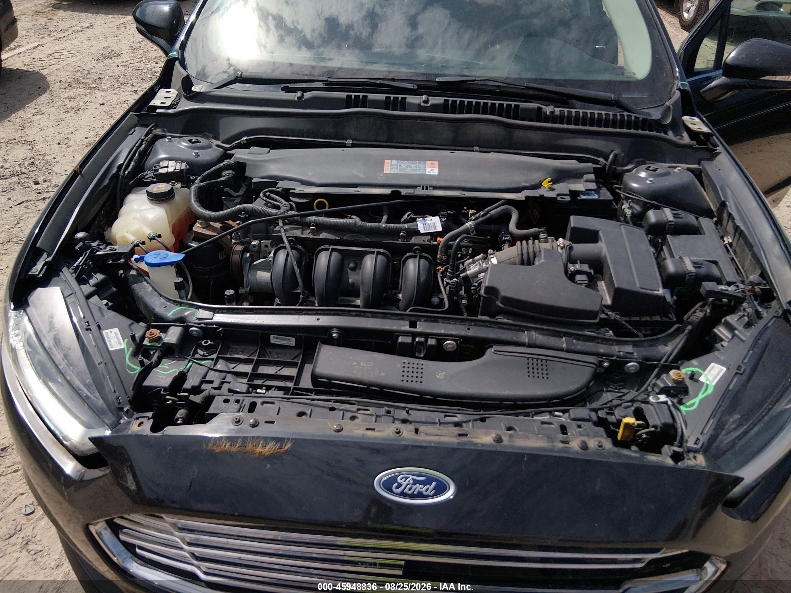 2015 Ford Fusion Se Black vin: 3FA6P0H73FR302162
