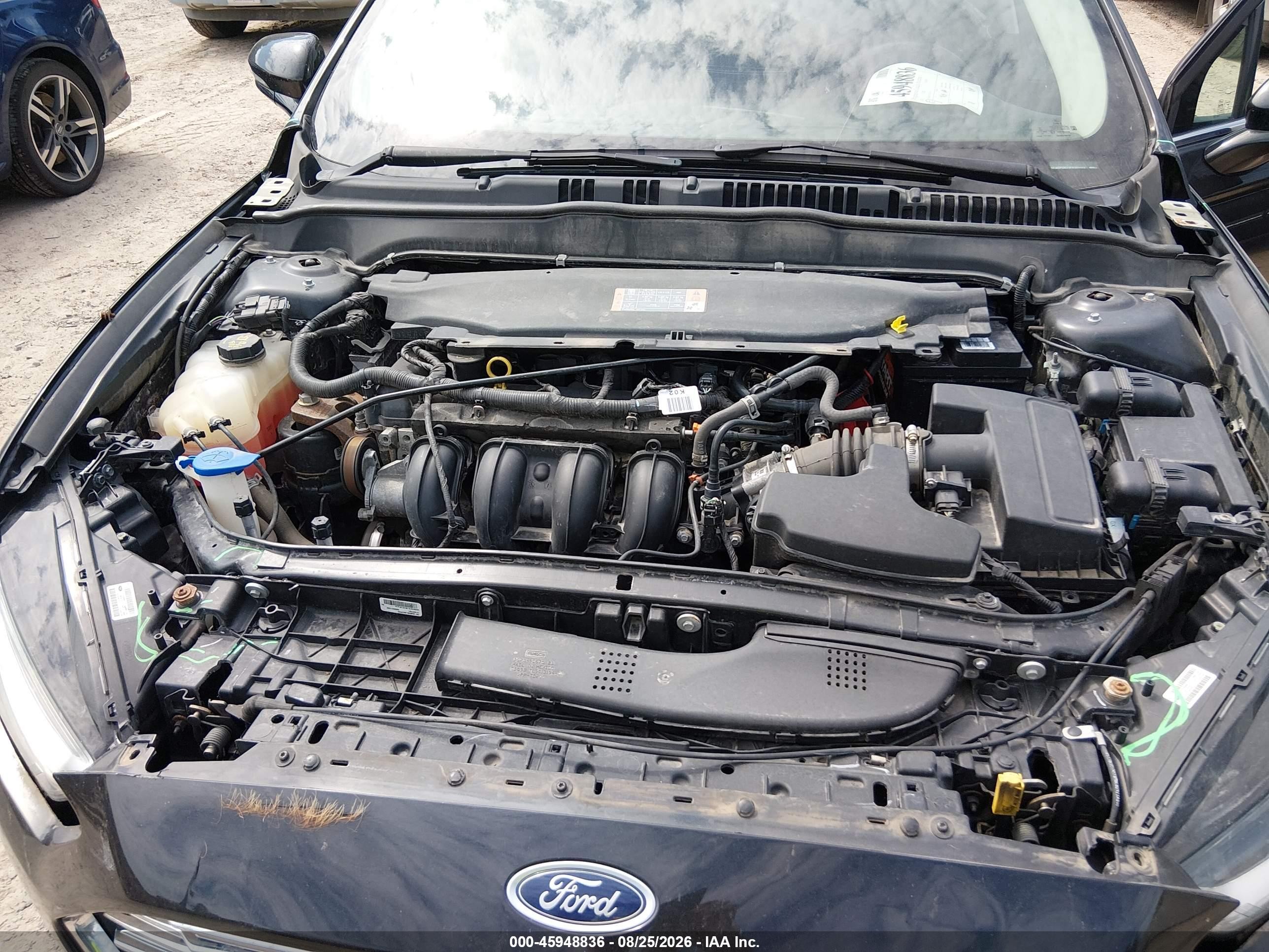 2015 Ford Fusion Se Black vin: 3FA6P0H73FR302162