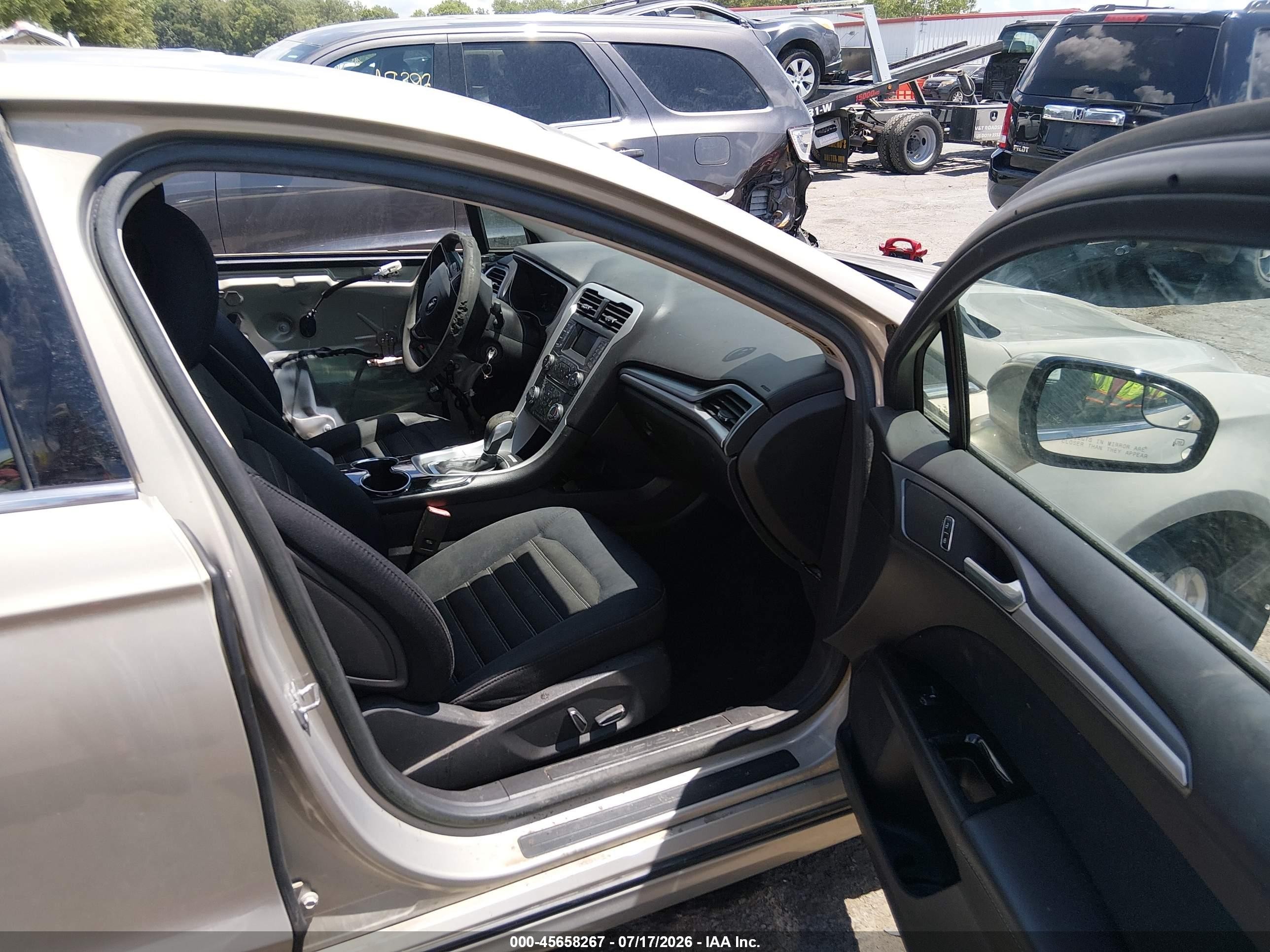 2015 Ford Fusion Se Gold vin: 3FA6P0H73FR305062