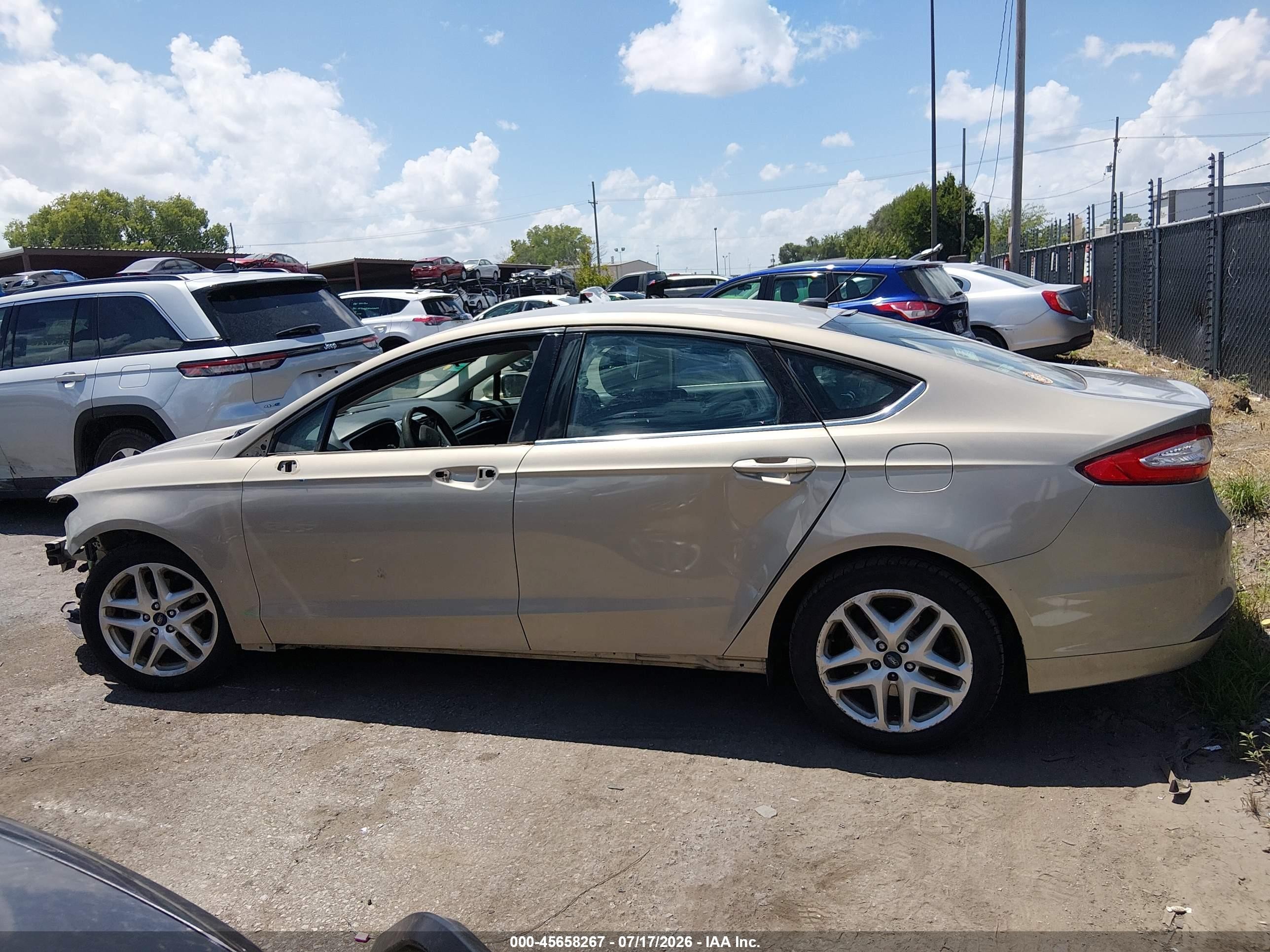 2015 Ford Fusion Se Gold vin: 3FA6P0H73FR305062