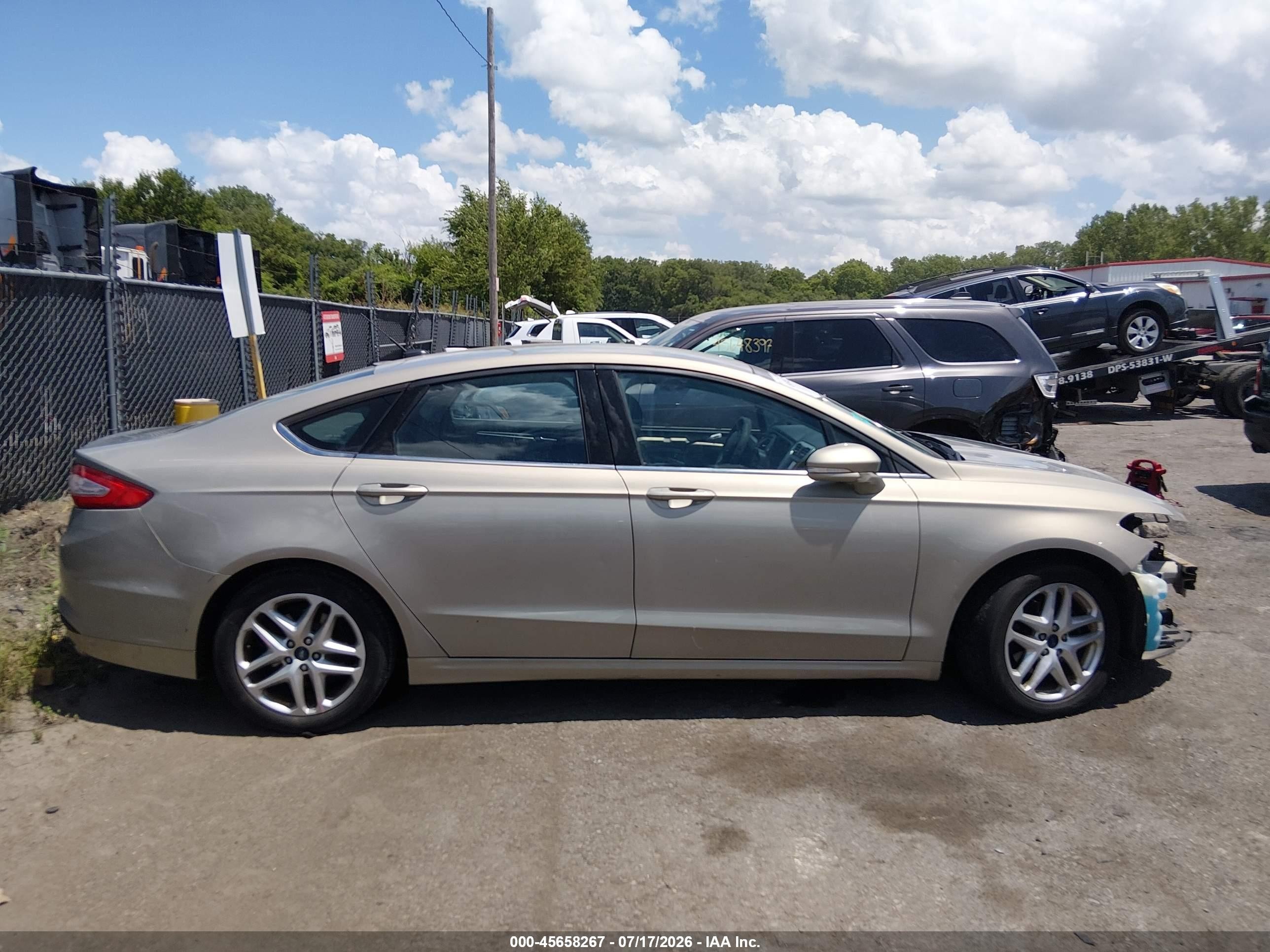 2015 Ford Fusion Se Gold vin: 3FA6P0H73FR305062