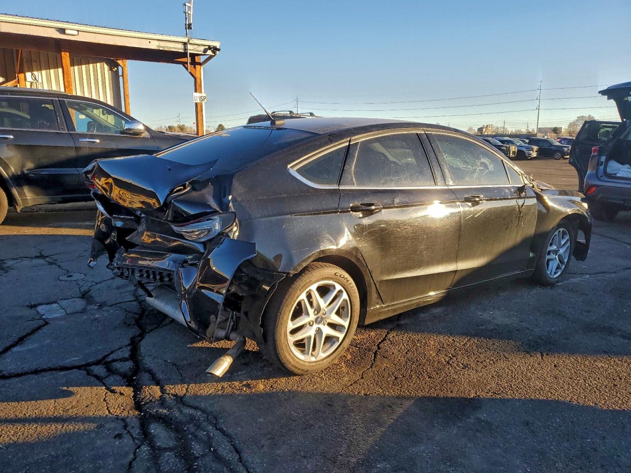 2016 Ford Fusion Se Black vin: 3FA6P0H73GR111164