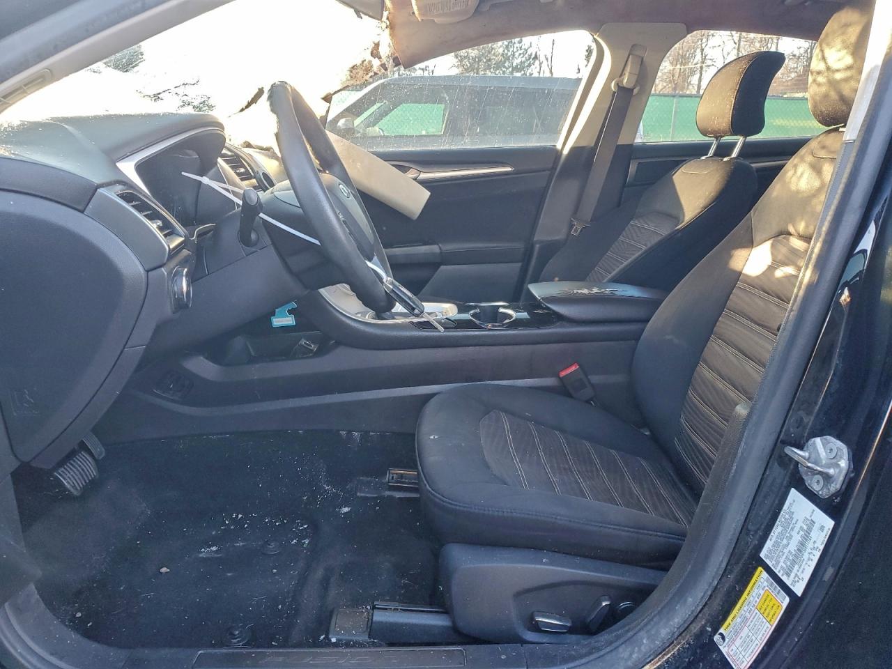 2016 Ford Fusion Se Black vin: 3FA6P0H73GR111164