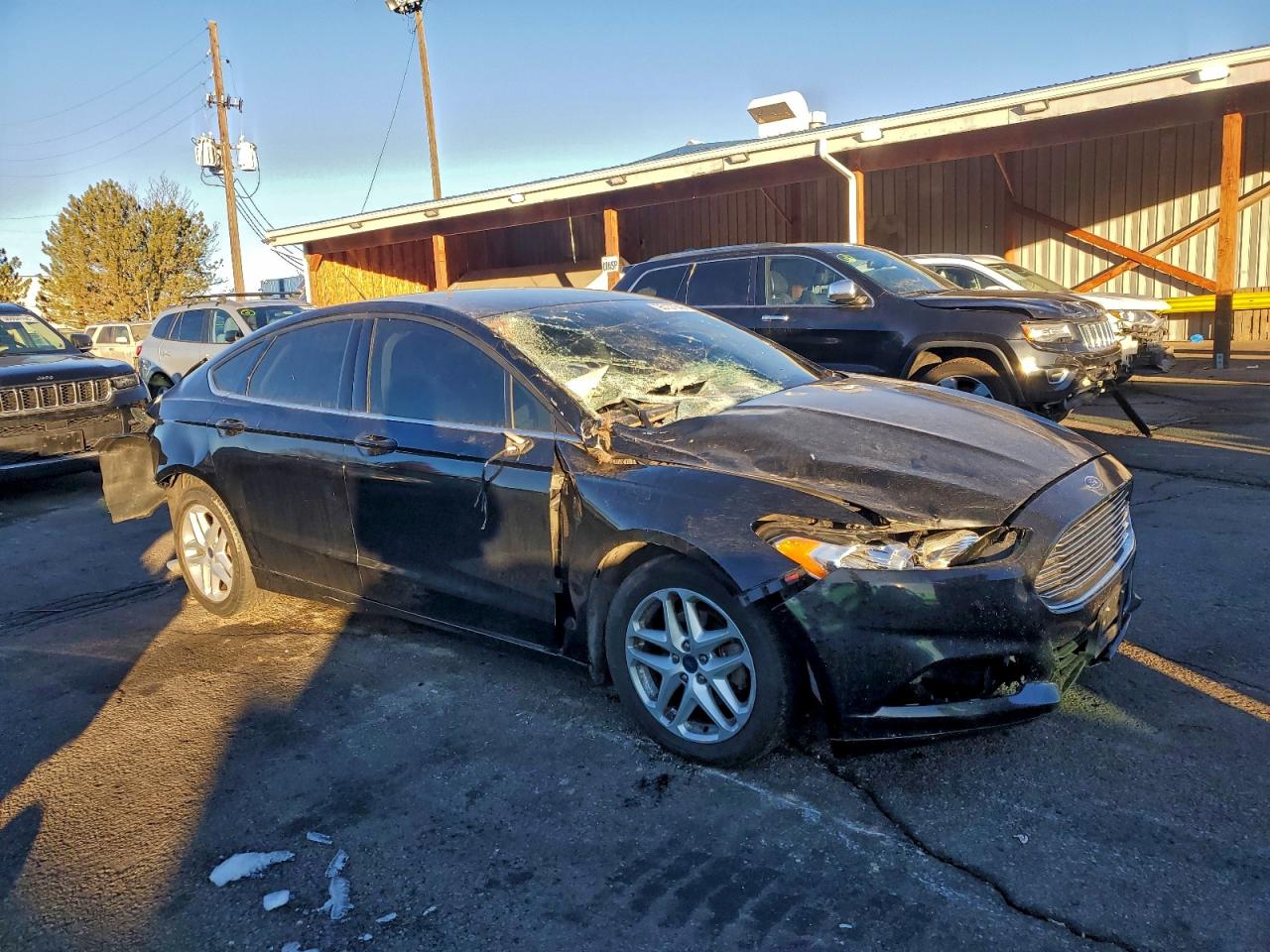 2016 Ford Fusion Se Black vin: 3FA6P0H73GR111164