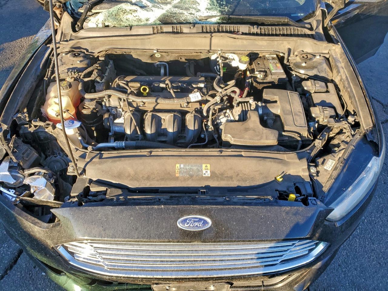 2016 Ford Fusion Se Black vin: 3FA6P0H73GR111164