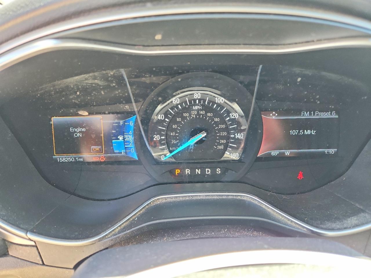 2016 Ford Fusion Se Silver vin: 3FA6P0H73GR380474